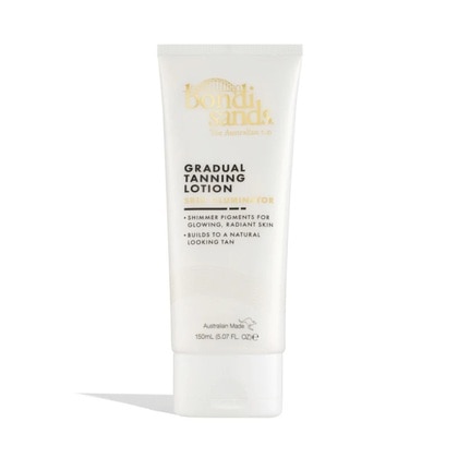 150 ML BONDI SANDS GRADUAL TANNING LOTION SKIN ILLUMINATOR Samoopaľovací rozjasňujúci hydratačný krém 1 of 3