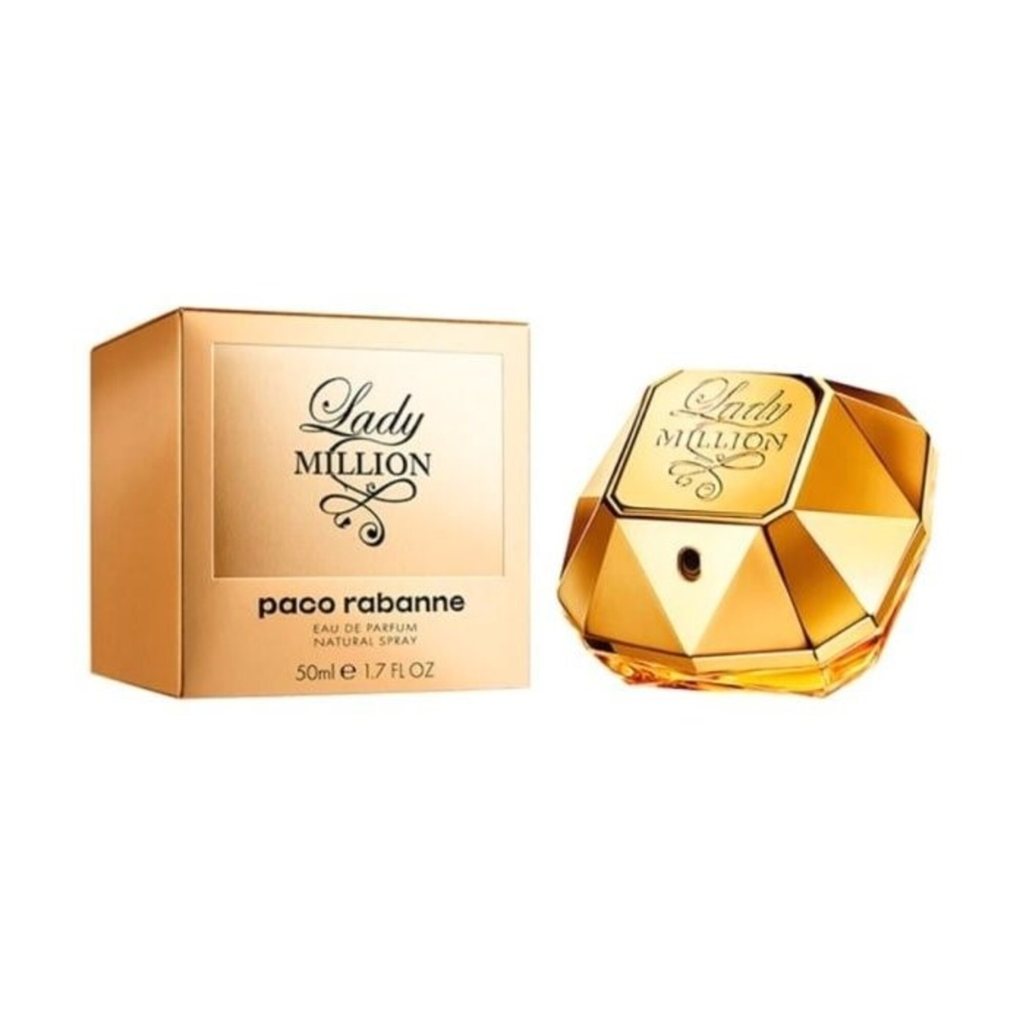 50 ML RABANNE LADY MILLION Parfumovaná voda 1 of 5
