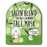 25 ML LOOK AT ME GREEN BLEND TEA TREE CUCUMBER FACE MASK Upokojujúca a revitalizačná pleťová maska  1 of 1 Upokojujúca a revitalizačná pleťová maska