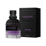 50 ML Valentino BORN IN ROMA PURPLE MELANCHOLIA UOMO Parfumovaná voda  3 of 3 Parfumovaná voda
