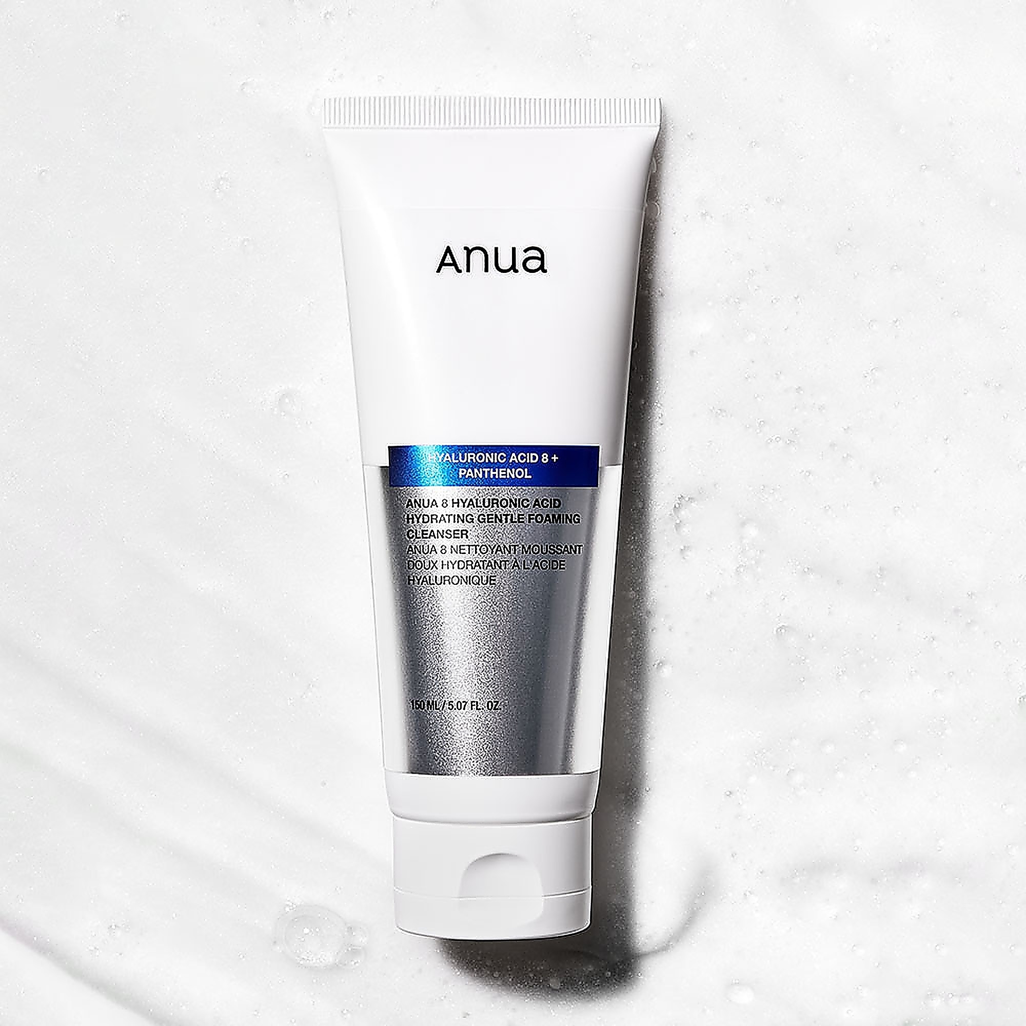150 ML ANUA HYALURONIC ACID HYDRATING GENTLE FOAMING CLEANSER Čistiaca pena 1 of 3