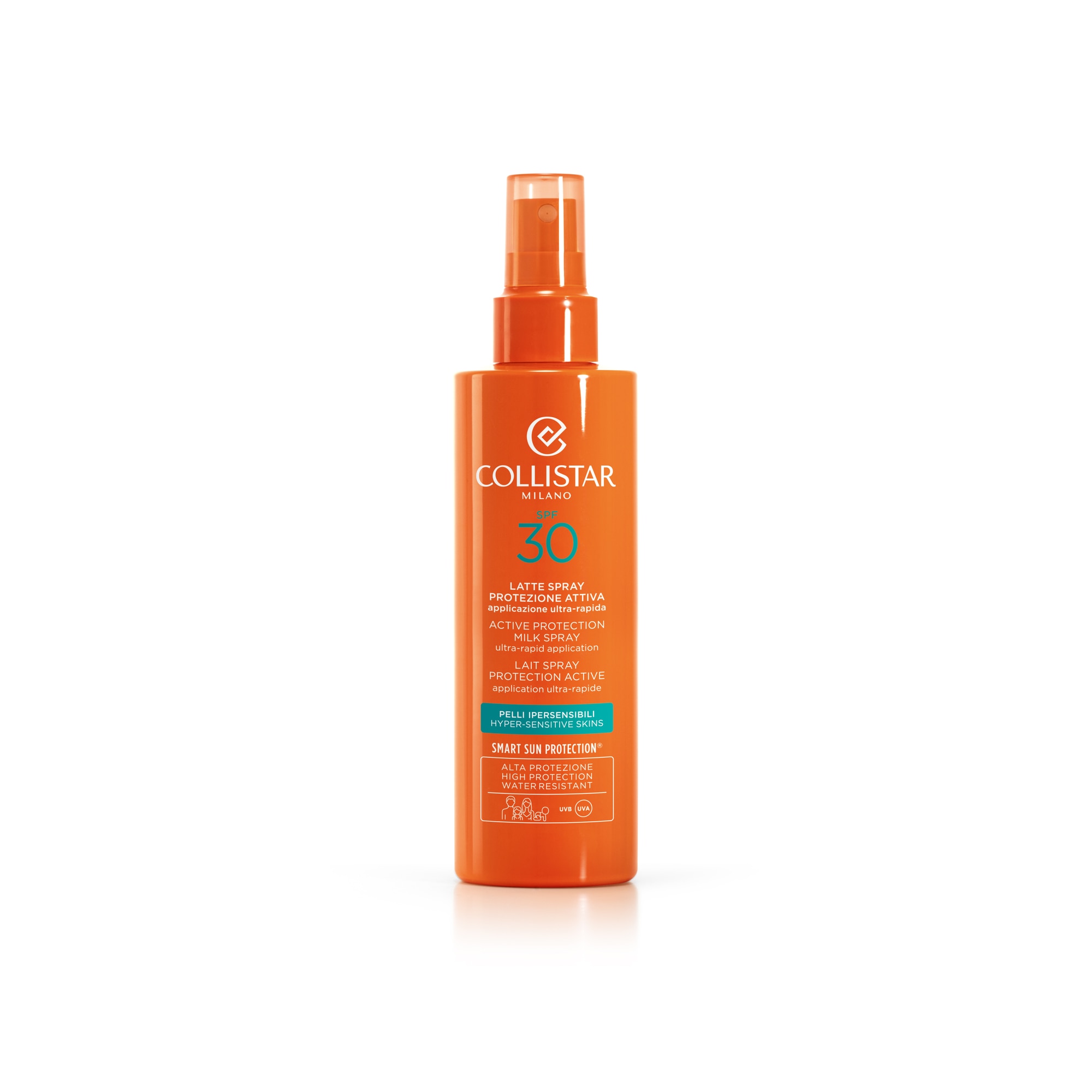 200 ML Collistar ACTIVE PROTECTION MILK SPRAY SPF 30 Opaľovacie mlieko v spreji SPF 30+ 1 of 1