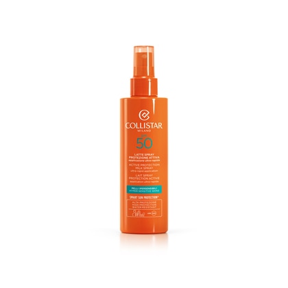 200 ML Collistar ACTIVE PROTECTION MILK SPRAY SPF 50 Opaľovacie mlieko v spreji SPF 50+ 1 of 1