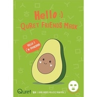 25 GR QURET HELLO :) FRIENDS MASK AVOCADO Pleťová maska   1 of 2 