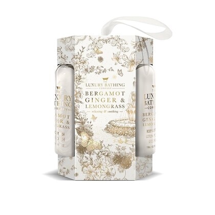 GRACE COLE LUXURY BERGAMOT, GINGER & LEMONGRASS GLAMOROUS GLOW SET Darčeková sada 1 of 1