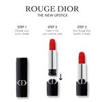 Dior ROUGE DIOR SATIN LIPSTICK REFILL Dlhotrvajúci rúž so saténovým finišom. Náplň. 2 of 3 Dlhotrvajúci rúž so saténovým finišom. Náplň.