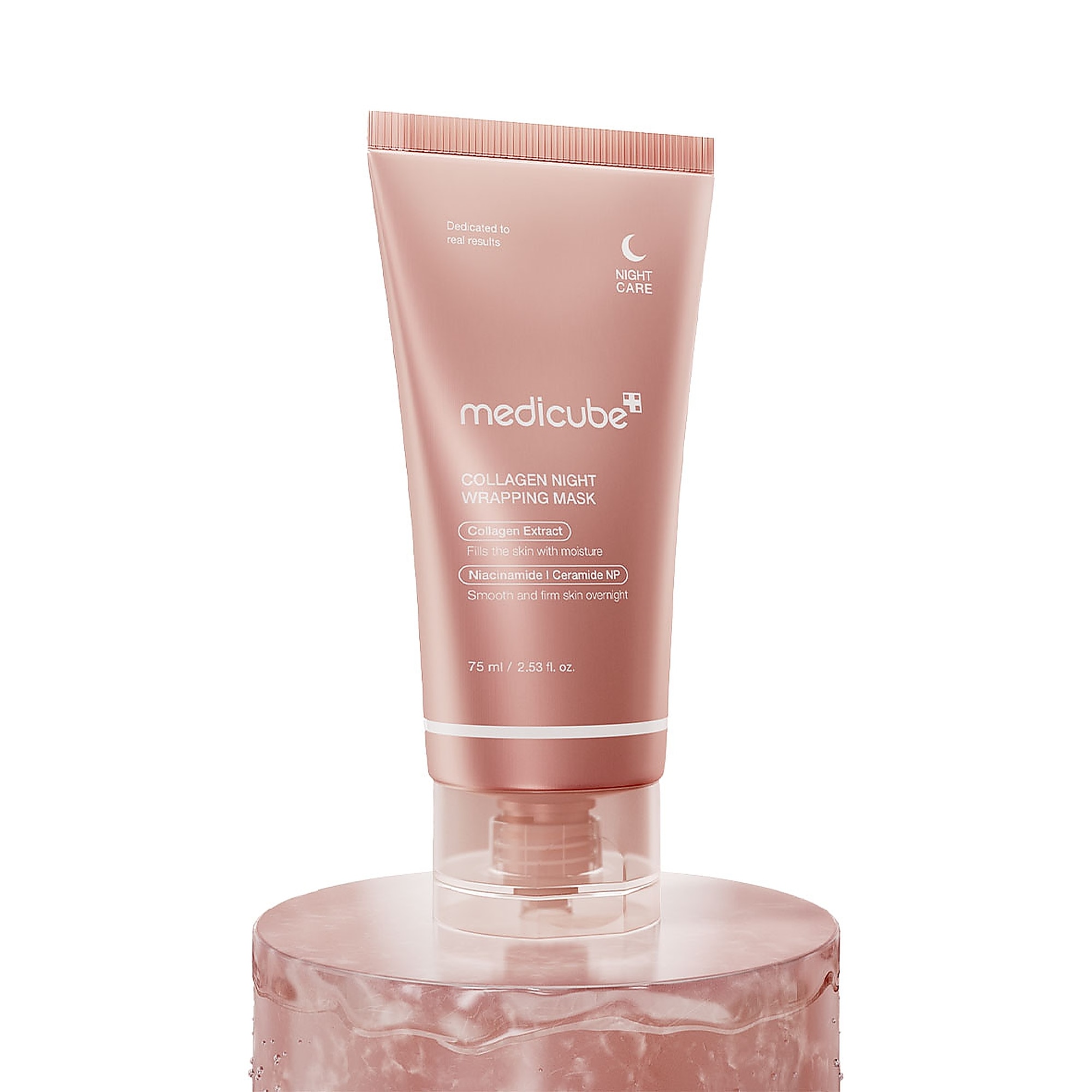 75 ML MEDICUBE COLLAGEN NIHT WRAPPIN MASK Nočná pleťová maska 2 of 3 Nočná pleťová maska