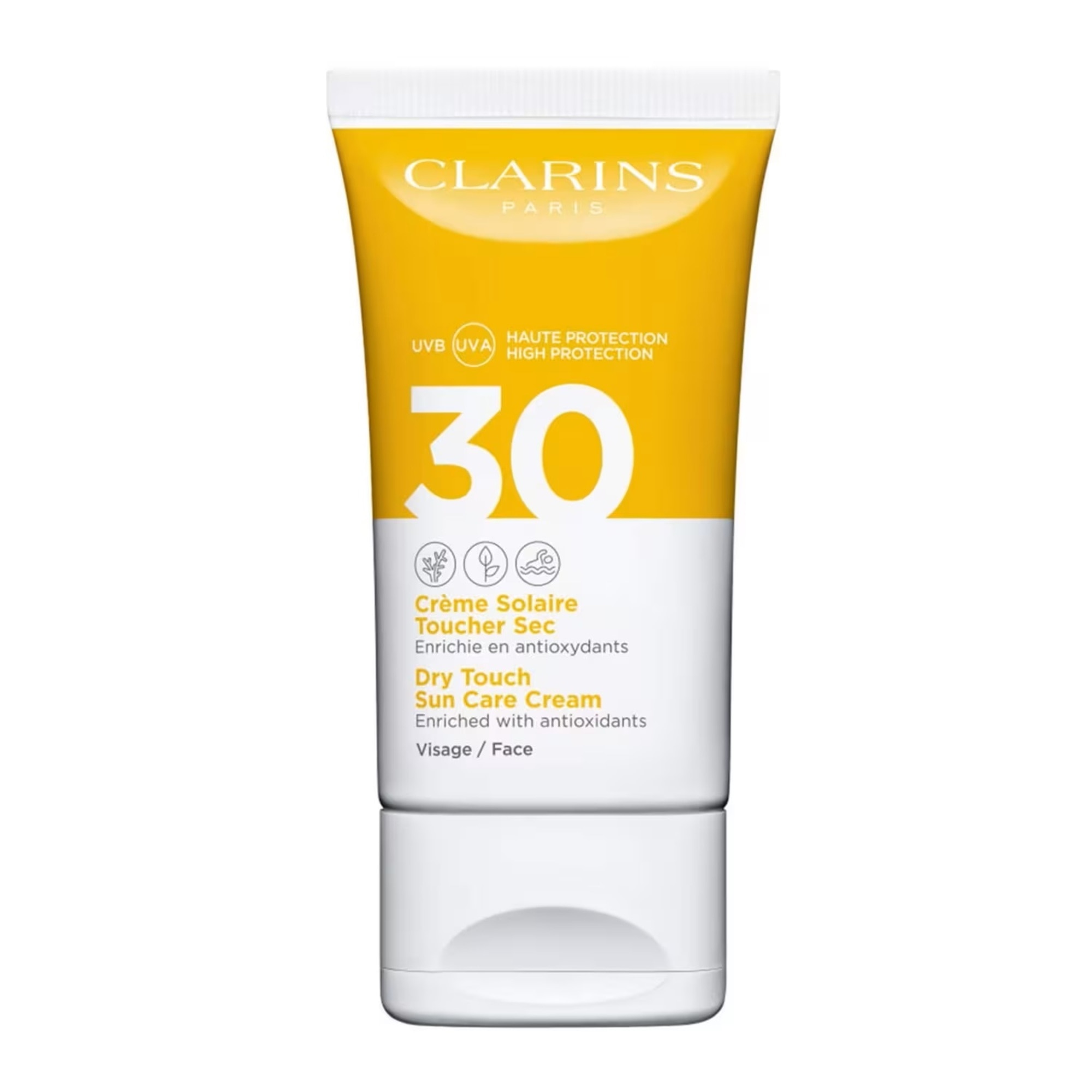 30 ML Clarins SUNCARE FACE CREAM SPF30 Opaľovací krém na tvár SPF 30  Opaľovací krém na tvár SPF 30