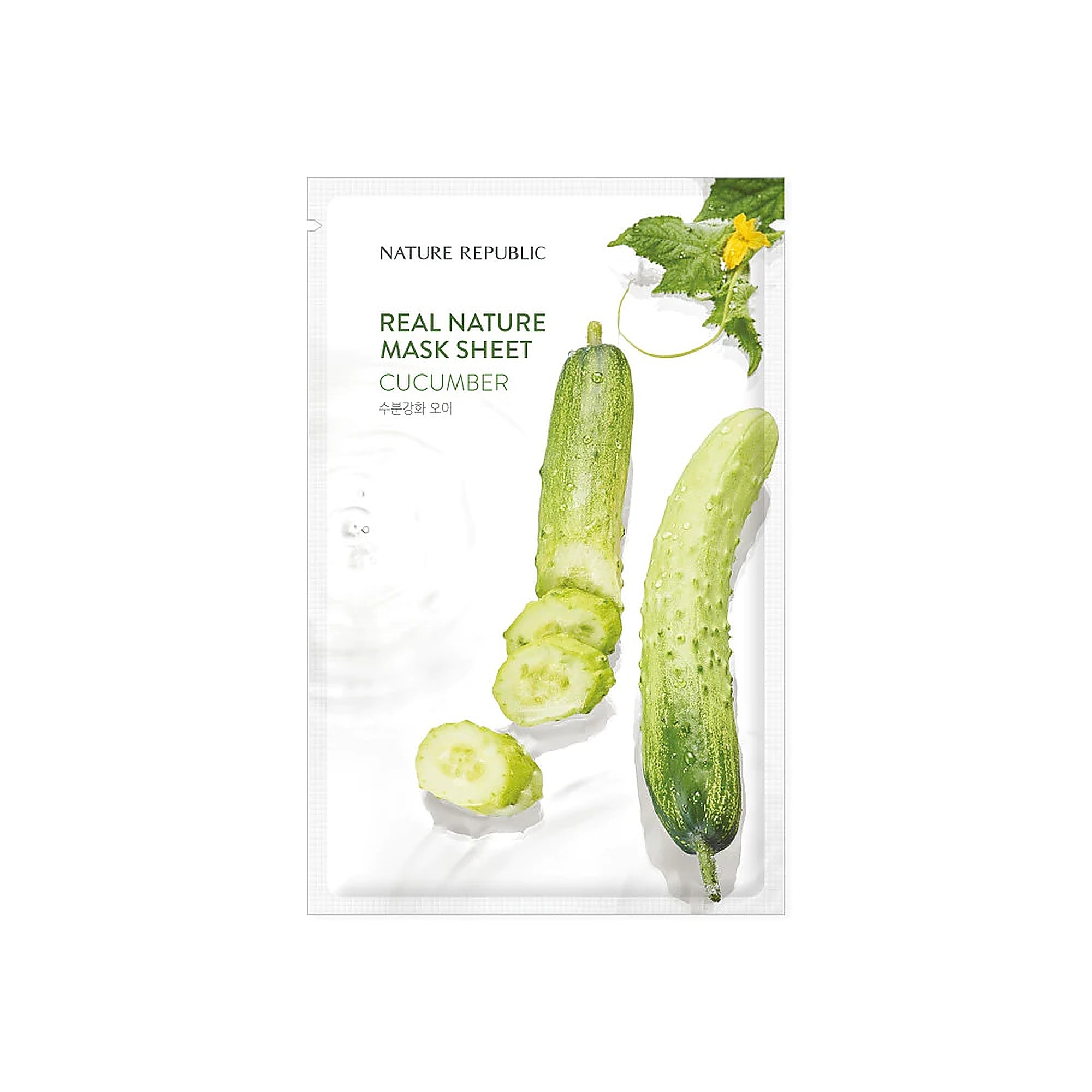 23 ML NATURE REPUBLIC CUCUMBER MASK SHEET Pleťová maska 1 of 1 Pleťová maska