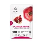 20 G STAY WELL VEGAN SHEET MASK POMEGRANATE Pleťová maska 1 of 2 Pleťová maska