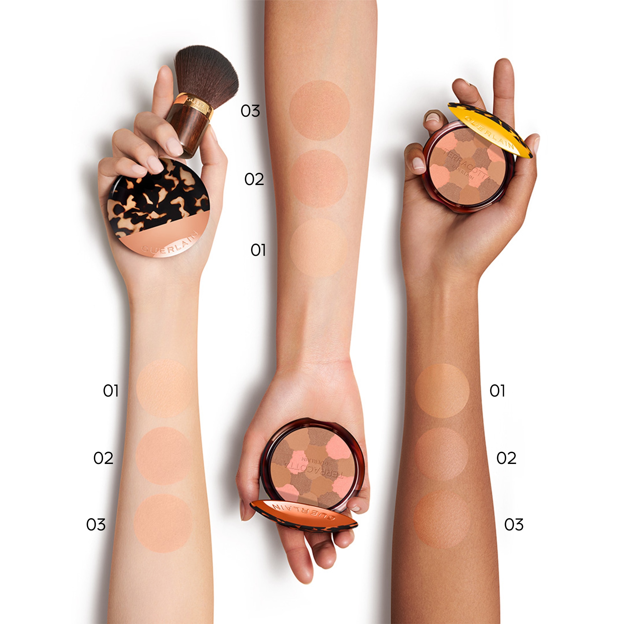 Bronzujúci rozjasňujúci púder