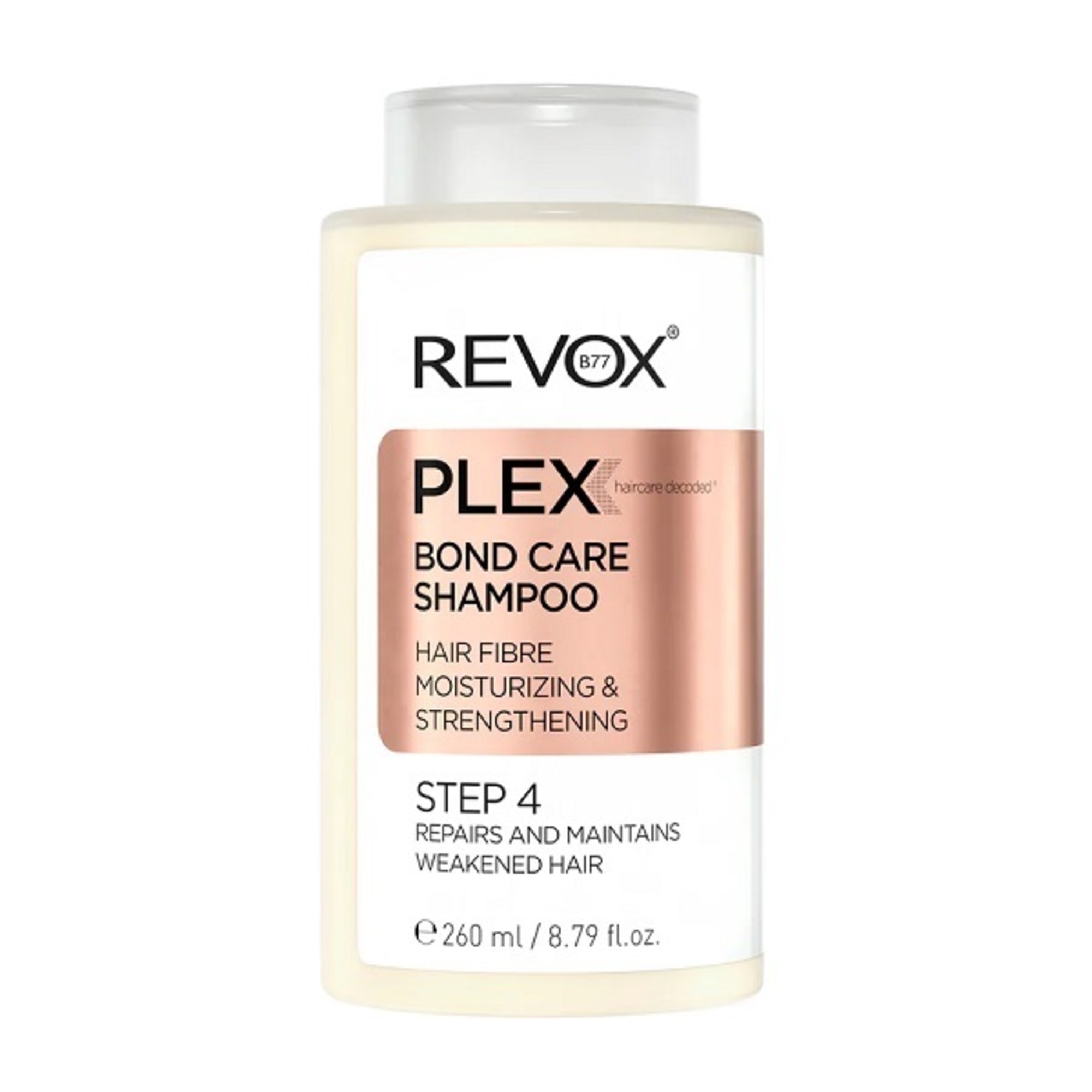 260 ML REVOX PLEX BOND CARE SHAMPOO Šampón na vlasy 1 of 1
