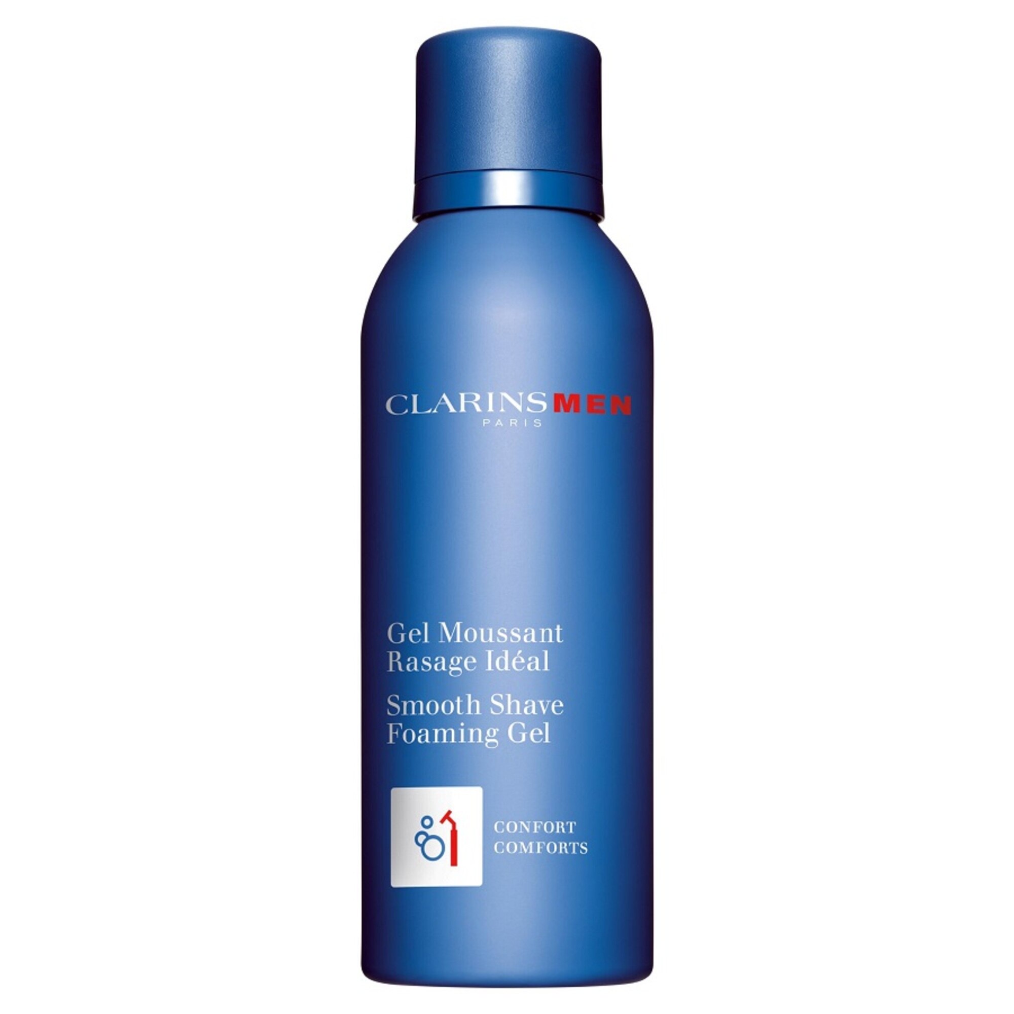150 ML Clarins SMOOTH SHAVE FOAMING GEL Gél na holenie 1 of 3