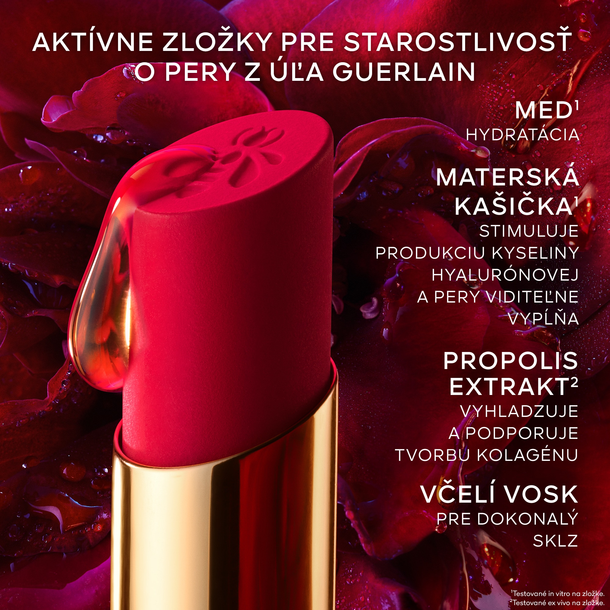  GUERLAIN KISSKISS Intenzívny rúž obohatený o med  1 of 8 
