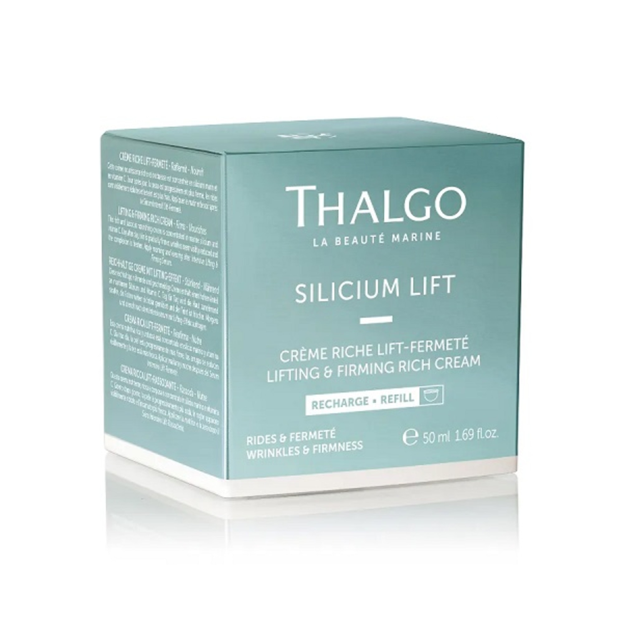 Liftingový a spevňujúci bohatý krém. Ekologická náhradná náplň.