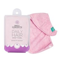  DAILY CONCEPTS HAIR TOWEL PINK Uterák na vlasy  1 of 2 