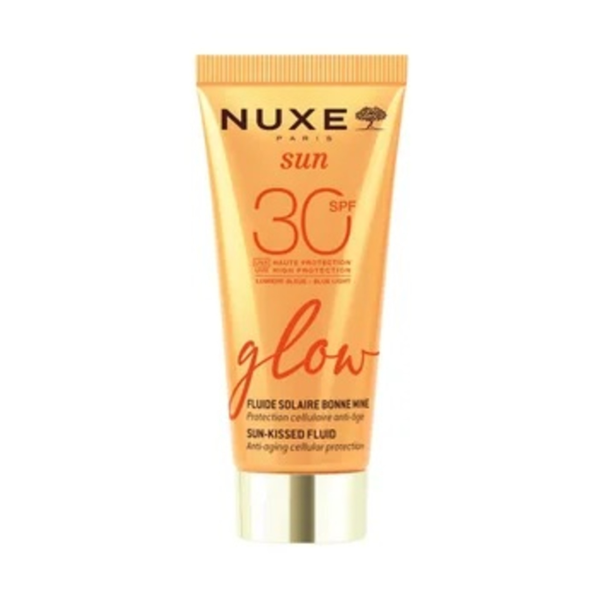 40 ML Nuxe SUN Trblietavý rozjasňujúci ochranný fluid na tvár s vysokou ochranou SPF 31 1 of 3