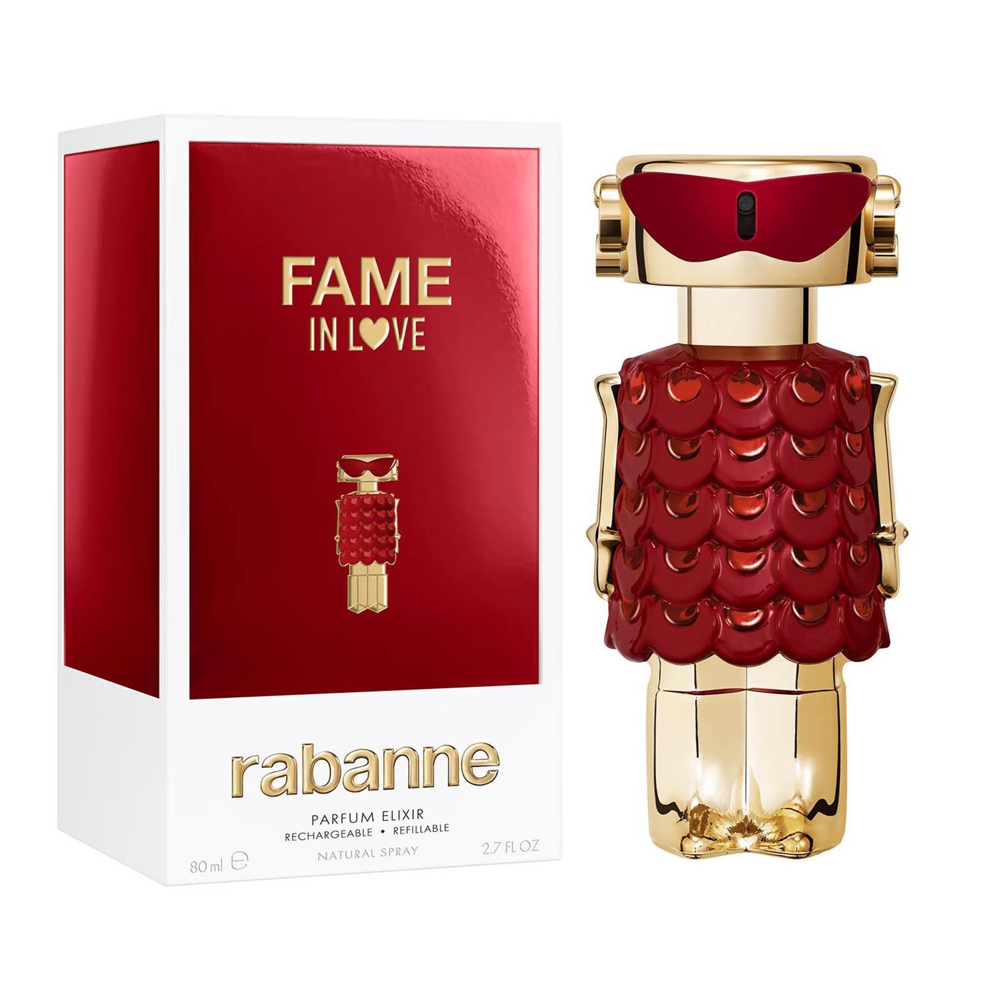 80 ML RABANNE FAME IN LOVE PARFUM ELIXIR Parfumovaná voda 1 of 3