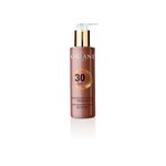 Solárna starostlivosť na tvár a telo s vysokou ochranou SPF 30 as účinnými zložkami proti starnutiu.