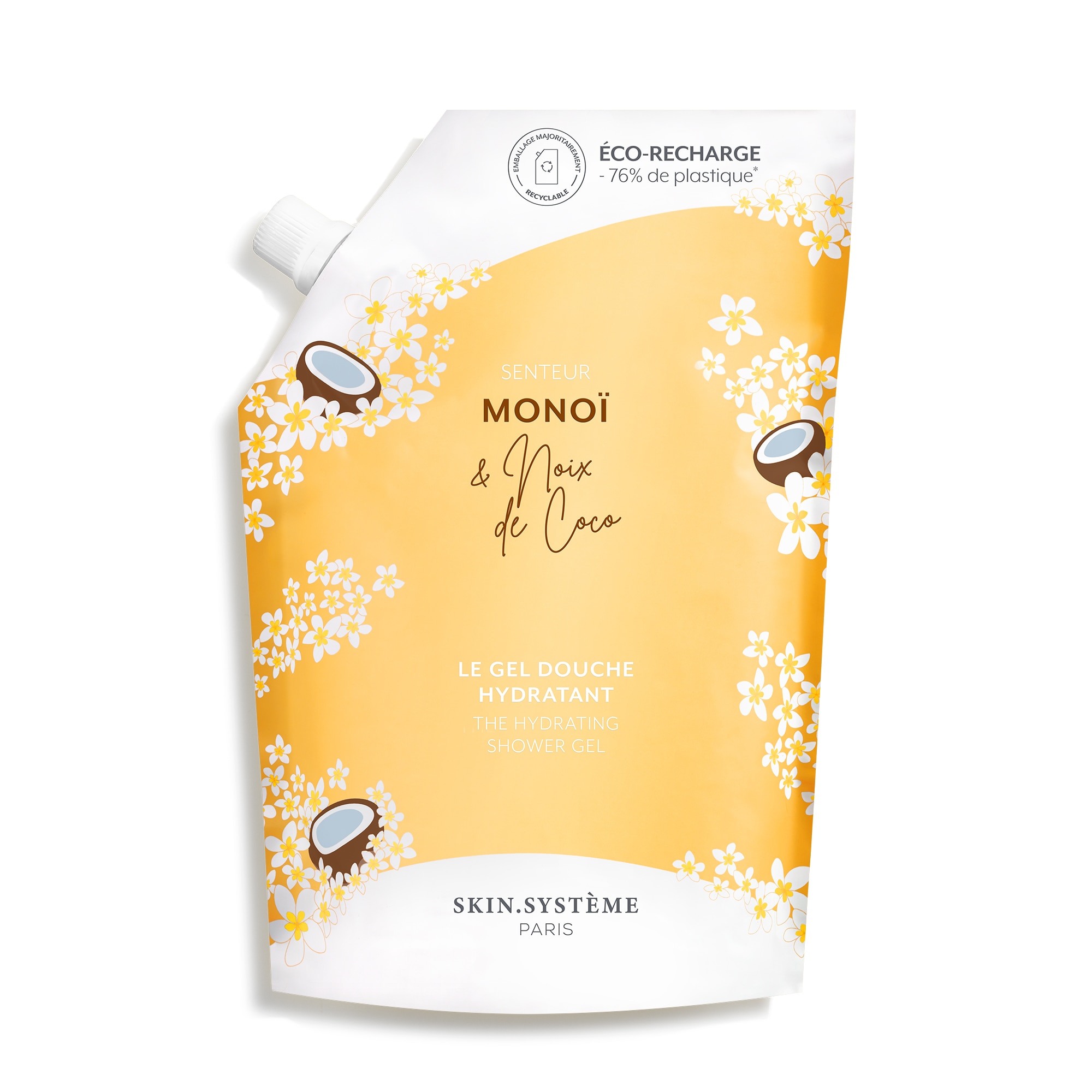 500 ML MARIONNAUD BATH LINE MONOI COCOONUT Náplň sprchového gélu  Náplň sprchového gélu