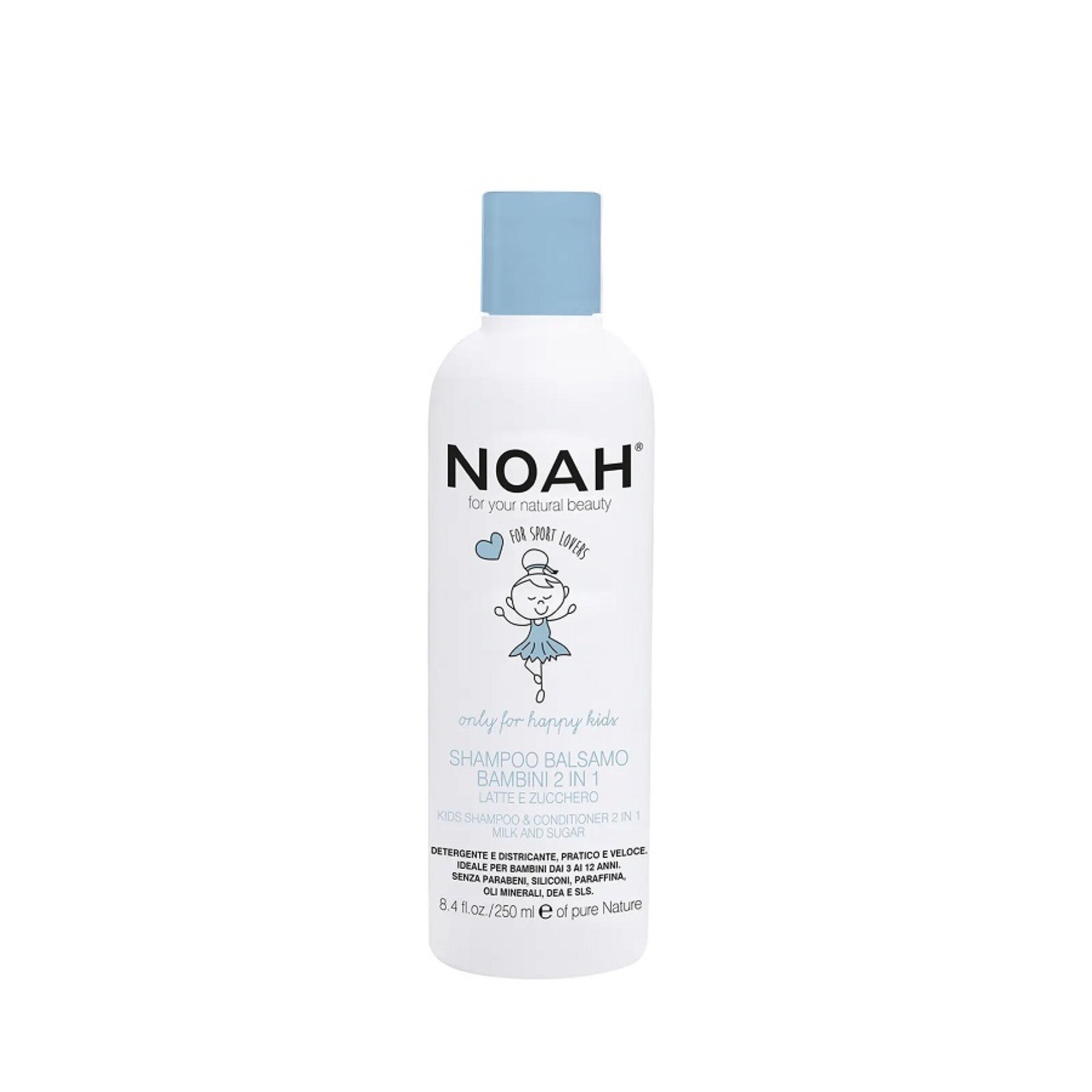 250 ML NOAH KIDS SHAMPOO & CONDITIONER 2 in 1 Detský šampón a kondicionér 2v1 1 of 1