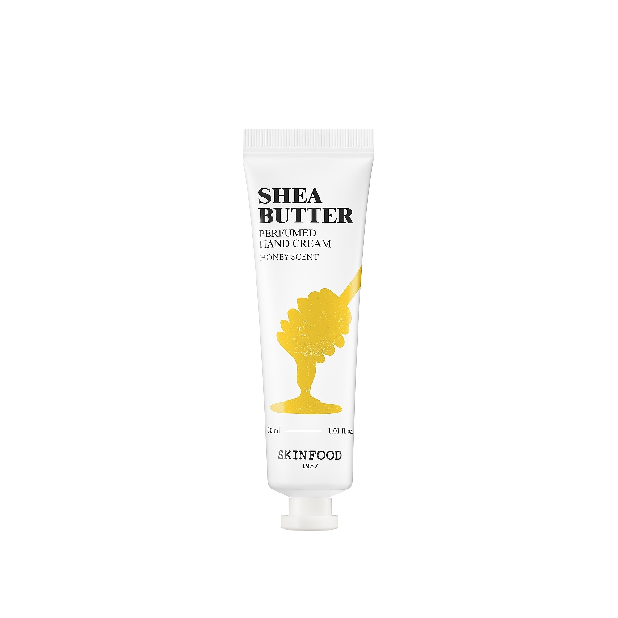 30 ML SKINFOOD SHEA BUTTER PERFUMED HAND CREAM HONEY SCENT Krém na ruce s bambuckým máslem 1 of 1 Krém na ruce s bambuckým máslem