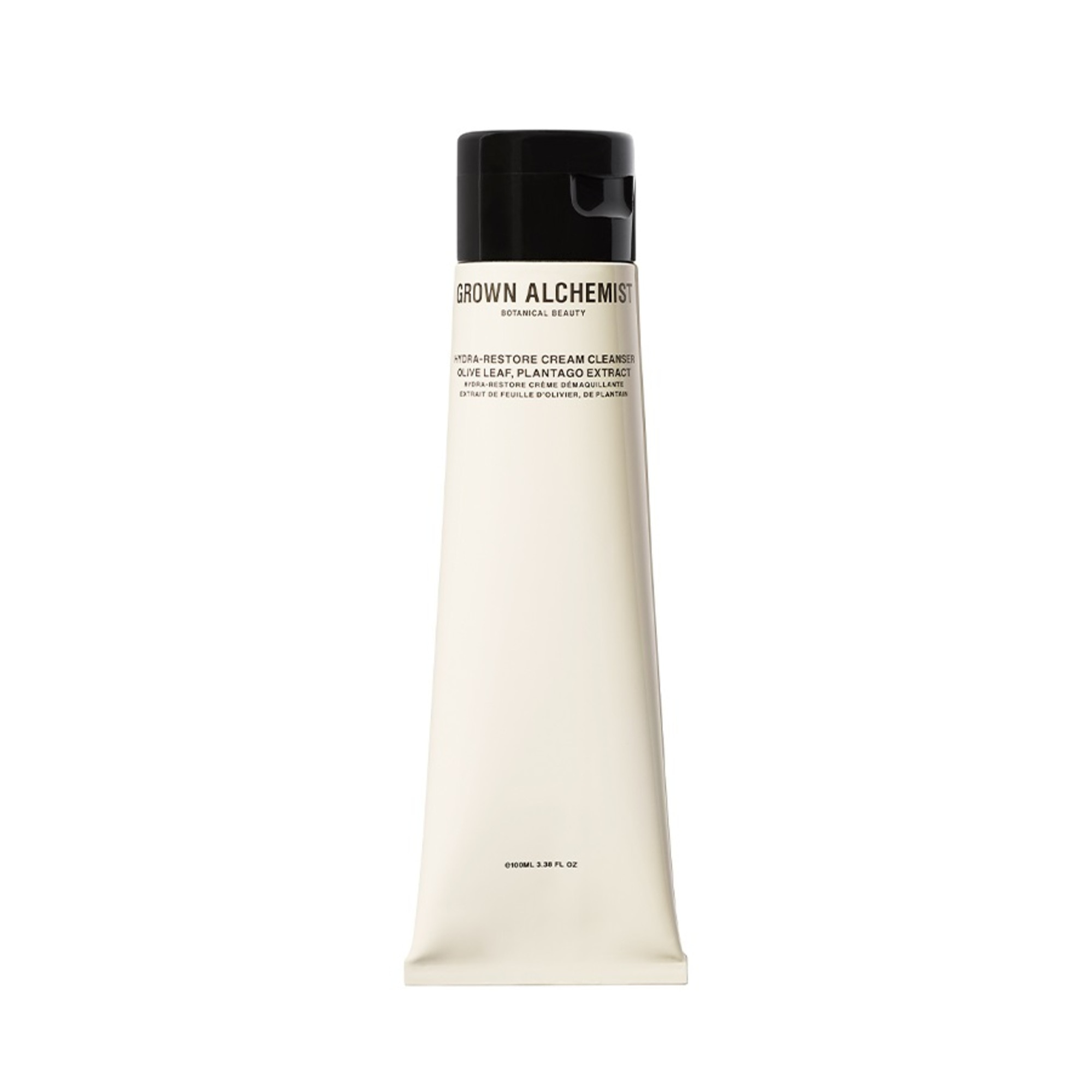 100 ML GROWN ALCHEMIST HYDRA-RESTORE CREAM CLEANSER: OLIVE LEAF, PLANTAGO EXTRACT Krémový odličovač 1 of 2