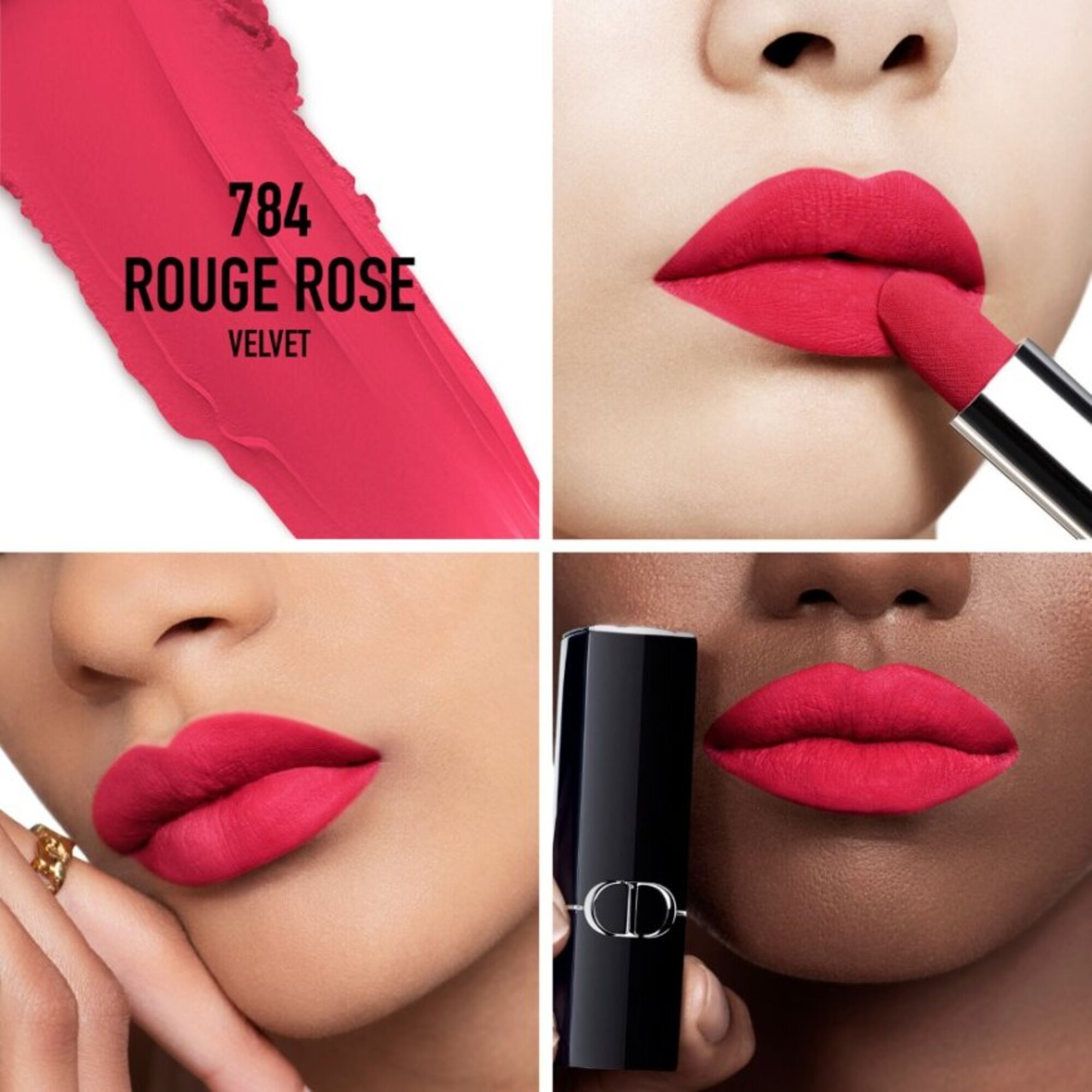  Dior ROUGE DIOR VELVET LIPSTICK Dlhotrvajúci rúž so zamatovým finišom  2 of 2 Dlhotrvajúci rúž so zamatovým finišom