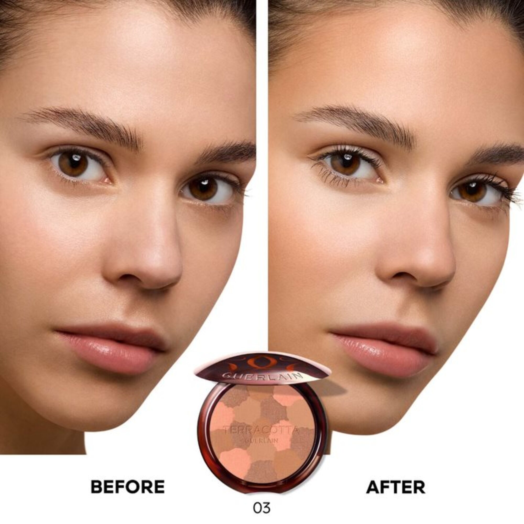 Bronzujúci rozjasňujúci púder s 96 % zložkami prírodného pôvodu