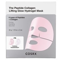 34 G COSRX THE PEPTIDE COLLAEN LIFTIN GLOW HYDROEL MASK 3EA Hydrogelová pleťová maska  