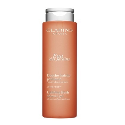 200 ML Clarins EAU DES JARDINS UPLIFTING FRESH SHOWER GEL Sprchový gél 1 of 3