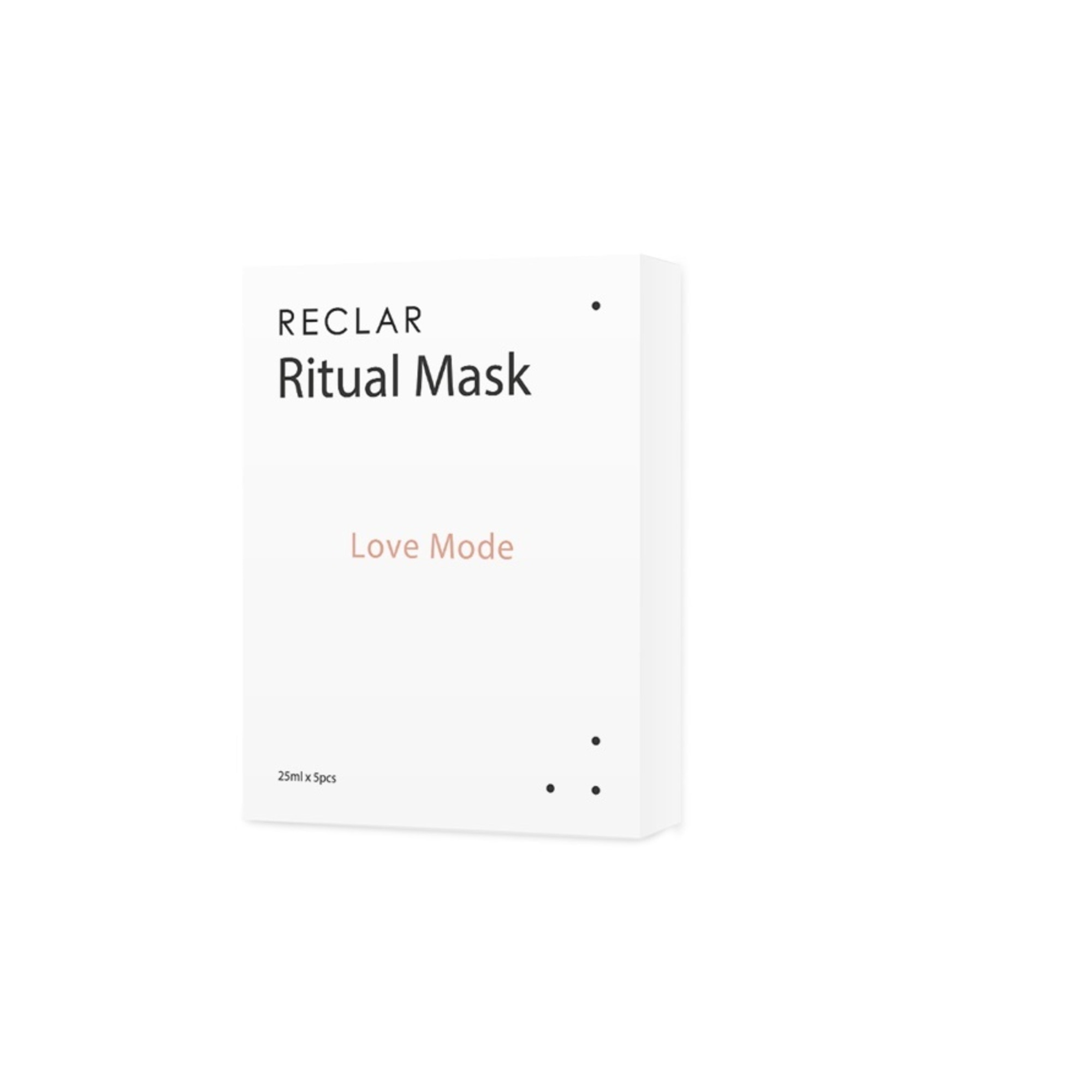 RECLAR RITUAL MASK LOVE MODE Rituálna hydratačná maska 1 of 3