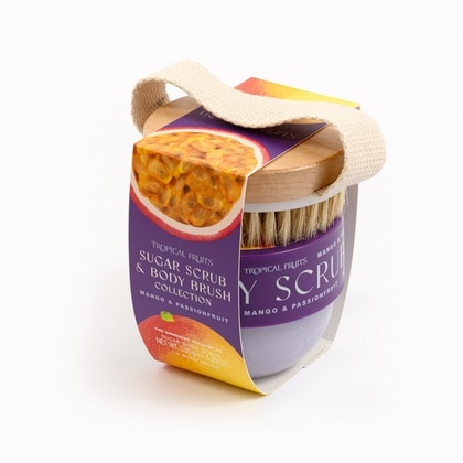 150 G SOMERSET BODY SCRUB BRUSH SET Sada telového peelingu a masážnej kefy  1 of 3 