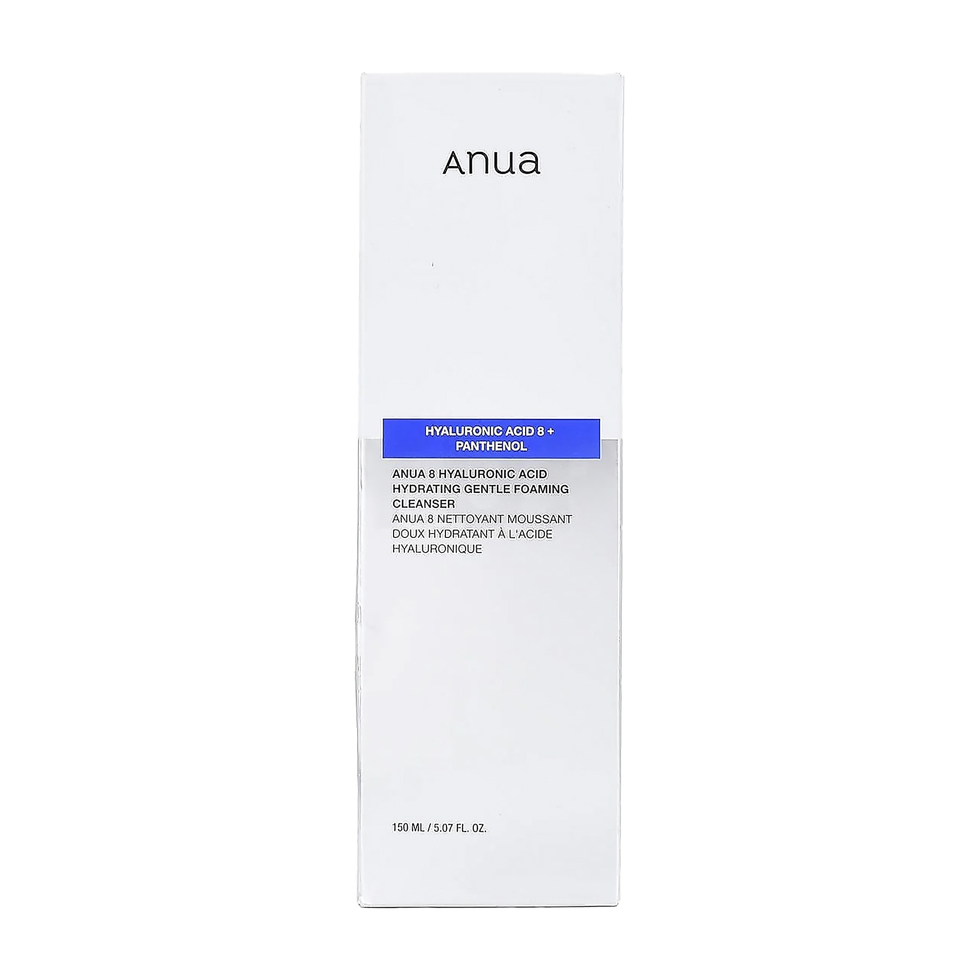 150 ML ANUA HYALURONIC ACID MOISTURIZING GENTLE GEL CLEANSER Jemný čistiaci gél s 8 druhmi kyseliny hyalurónovej  3 of 3 Jemný čistiaci gél s 8 druhmi kyseliny hyalurónovej