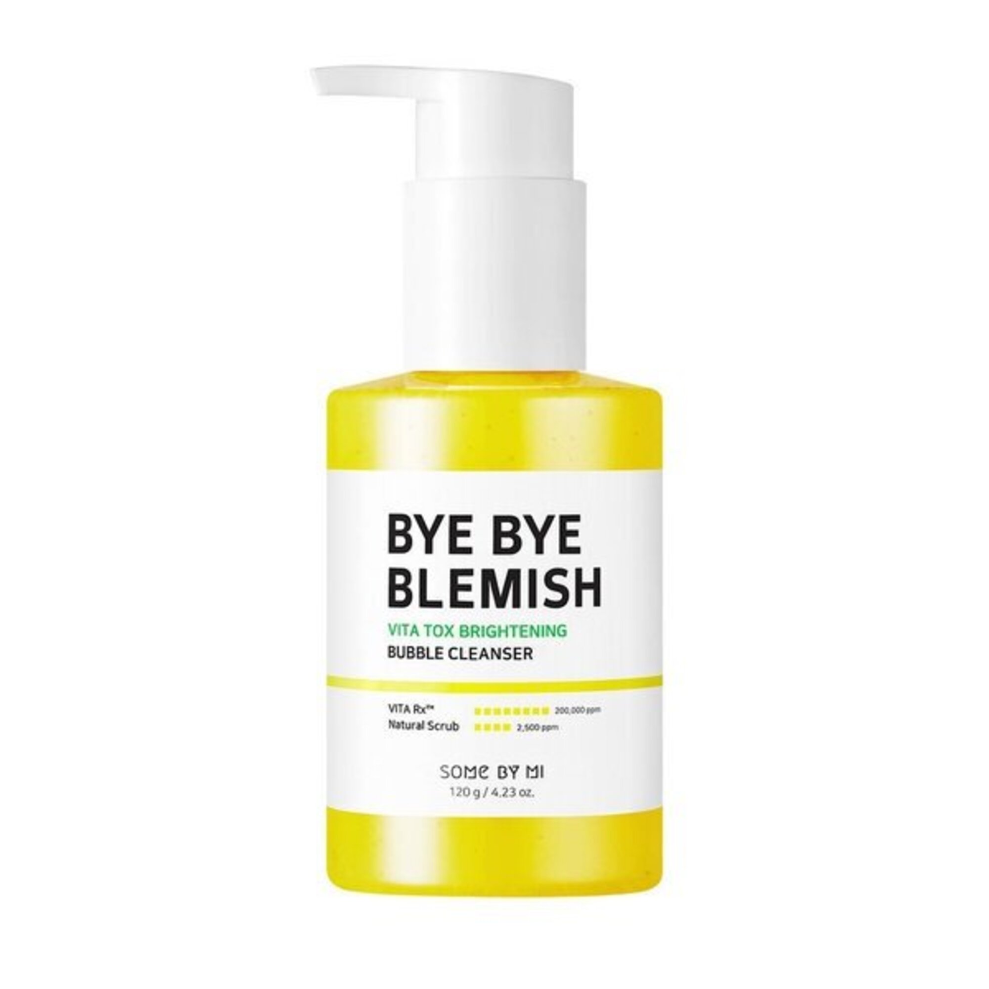 120 GR SOME BY MI BYE BYE BLEMISH VITA TOX BRIGHTENING BUBBLE CLEANSER Čistiaca pena s rozjasňujúcim účinkom 1 of 1