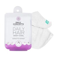  DAILY CONCEPTS HAIR TOWEL WHITE Uterák na vlasy  1 of 2 