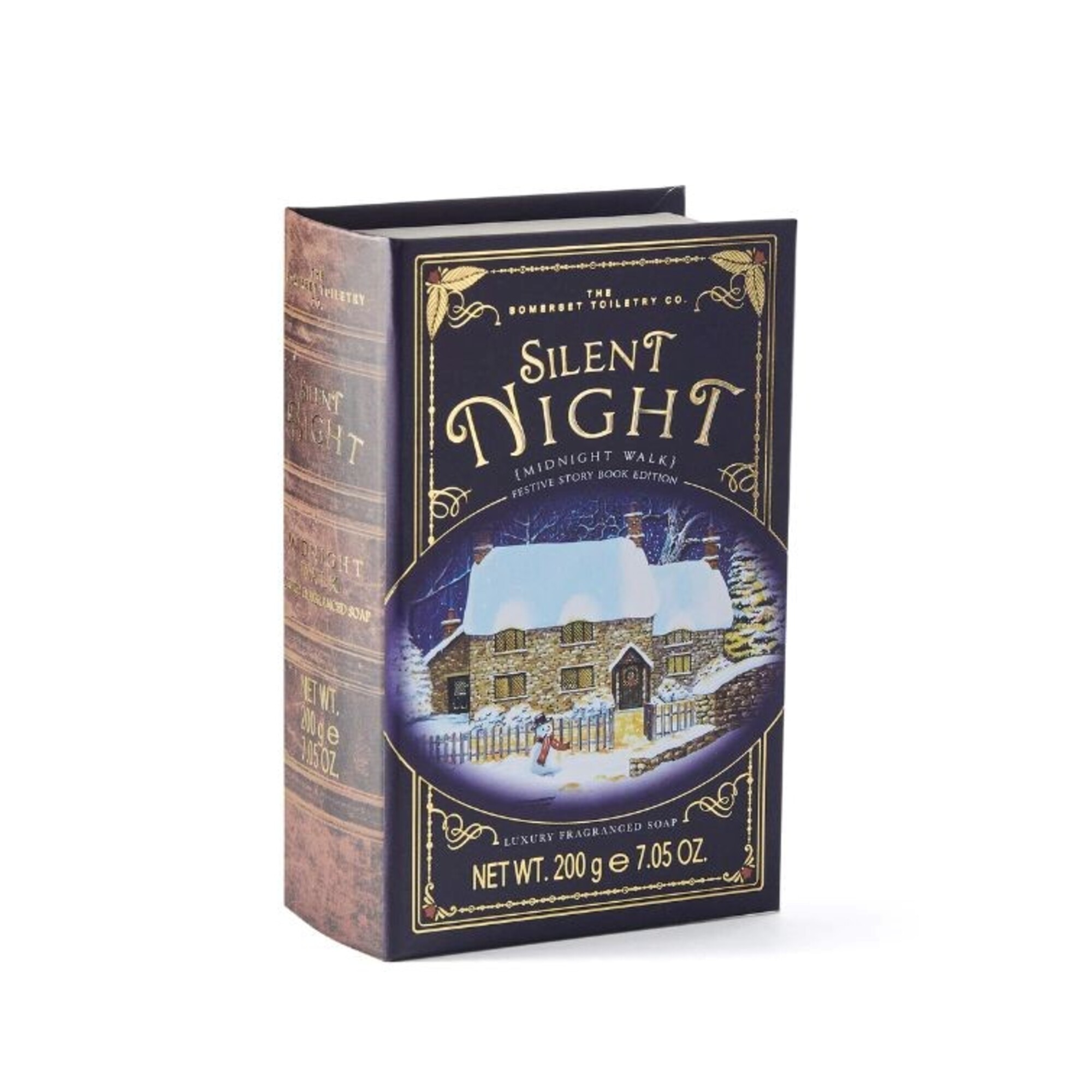 200 G SOMERSET CHRISTMAS STORY BOOK MIDNIGHT WALK SOAP Tuhé mydlo na ruky 1 of 2