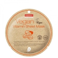 23 G PUREDERM VEGAN VITAMIN SHEET MASK Vegánska pleťová maska  