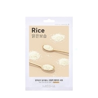 22 G MISSHA AIRY FIT SHEET MASK RICE Pleťová maska  
