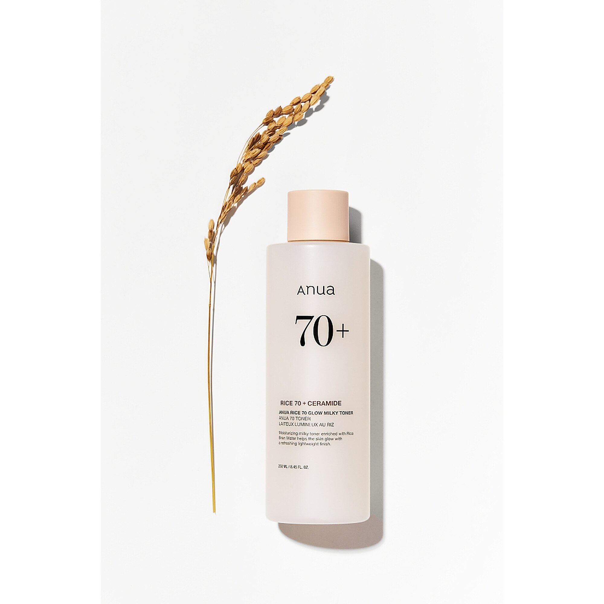250 ML ANUA RICE 70 GLOW MILKY TONER Hydratačné pleťové tonikum 4 of 4 Hydratačné pleťové tonikum