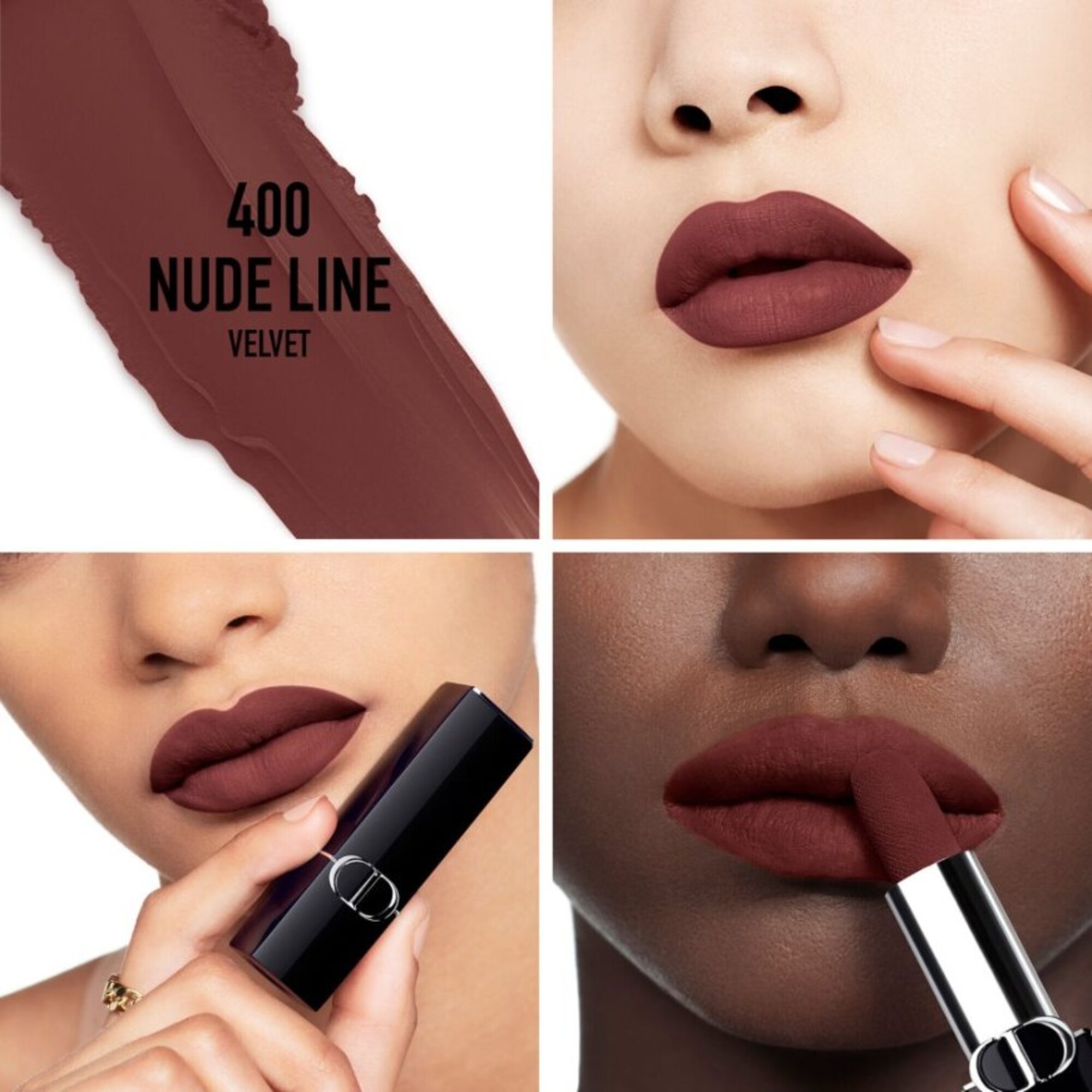 Dior ROUGE DIOR VELVET LIPSTICK Dlhotrvajúci rúž so zamatovým finišom 1 of 3