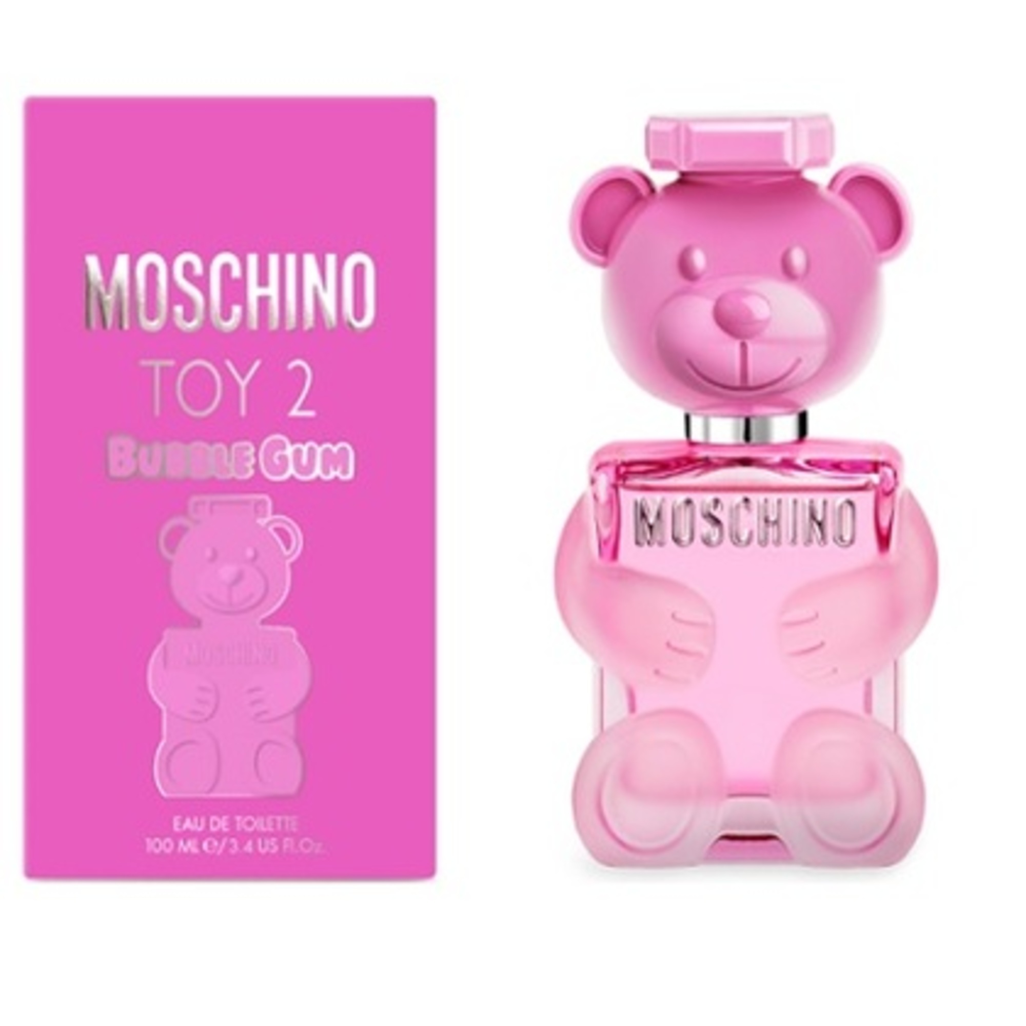 100 ML Moschino TOY 2 BUBBLE GUM Toaletná voda pre ženy  1 of 2 