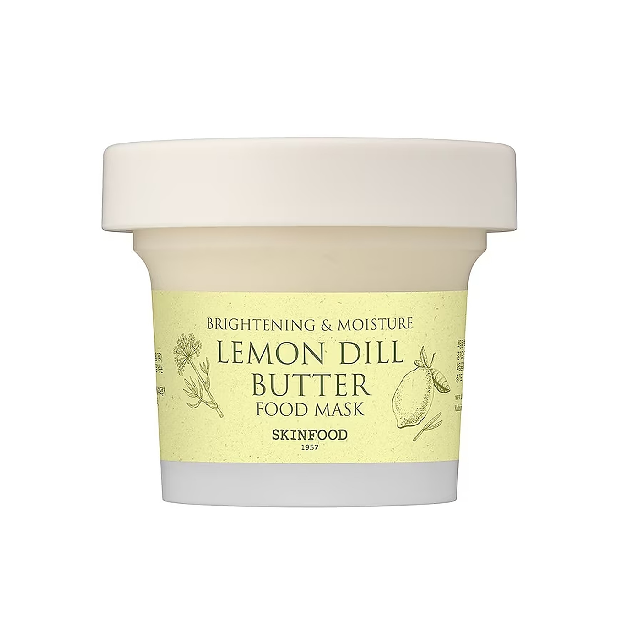 120 G SKINFOOD LEMON DILL BUTTER FOOD MASK Pleťová maska 1 of 2 Pleťová maska