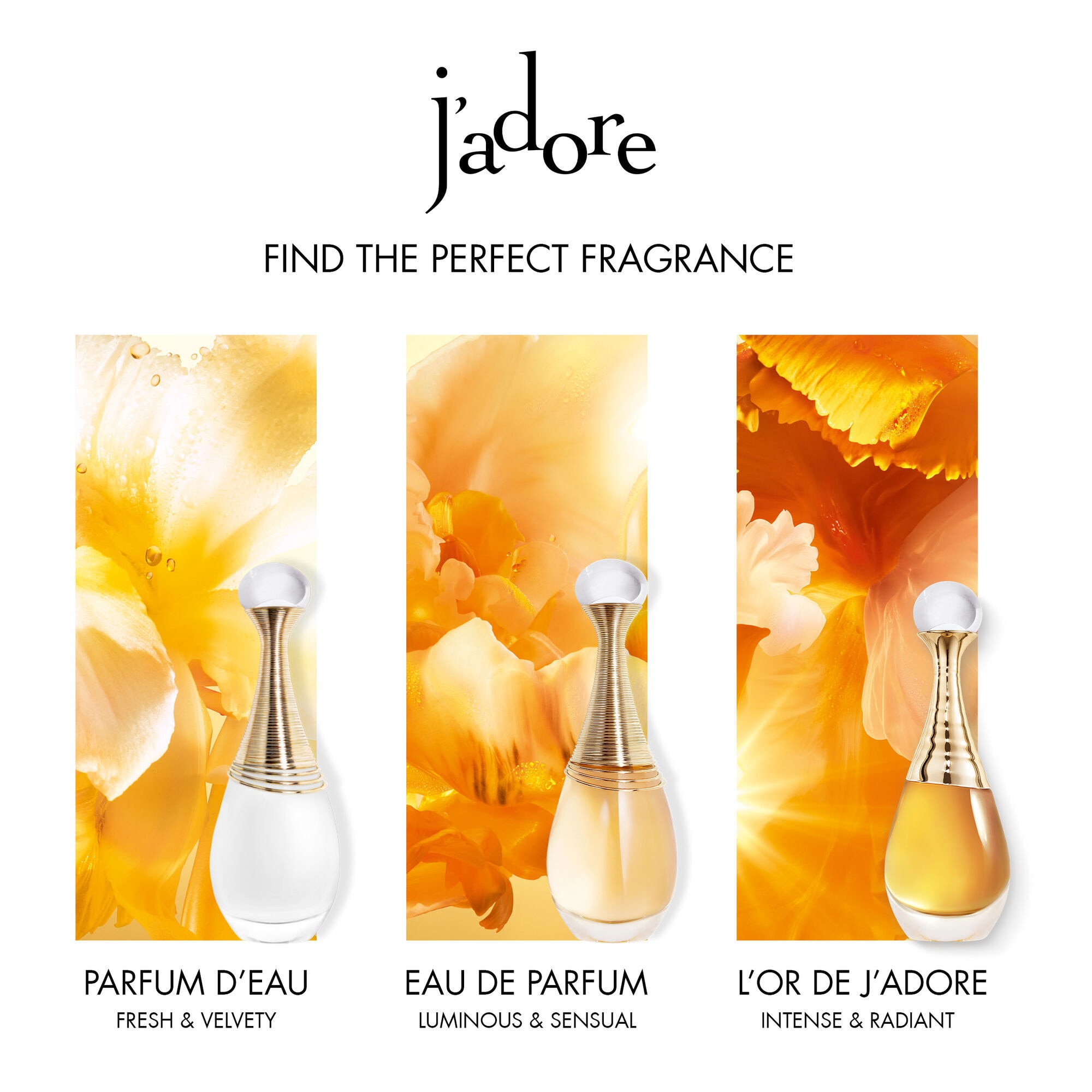 80 ML Dior J'ADORE L'Or Essence parfum  1 of 5 